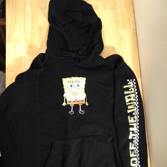 Vans x Spongebob Squarepants Off The Wall Hoodie Sweatshirt - Picture 1 of 8